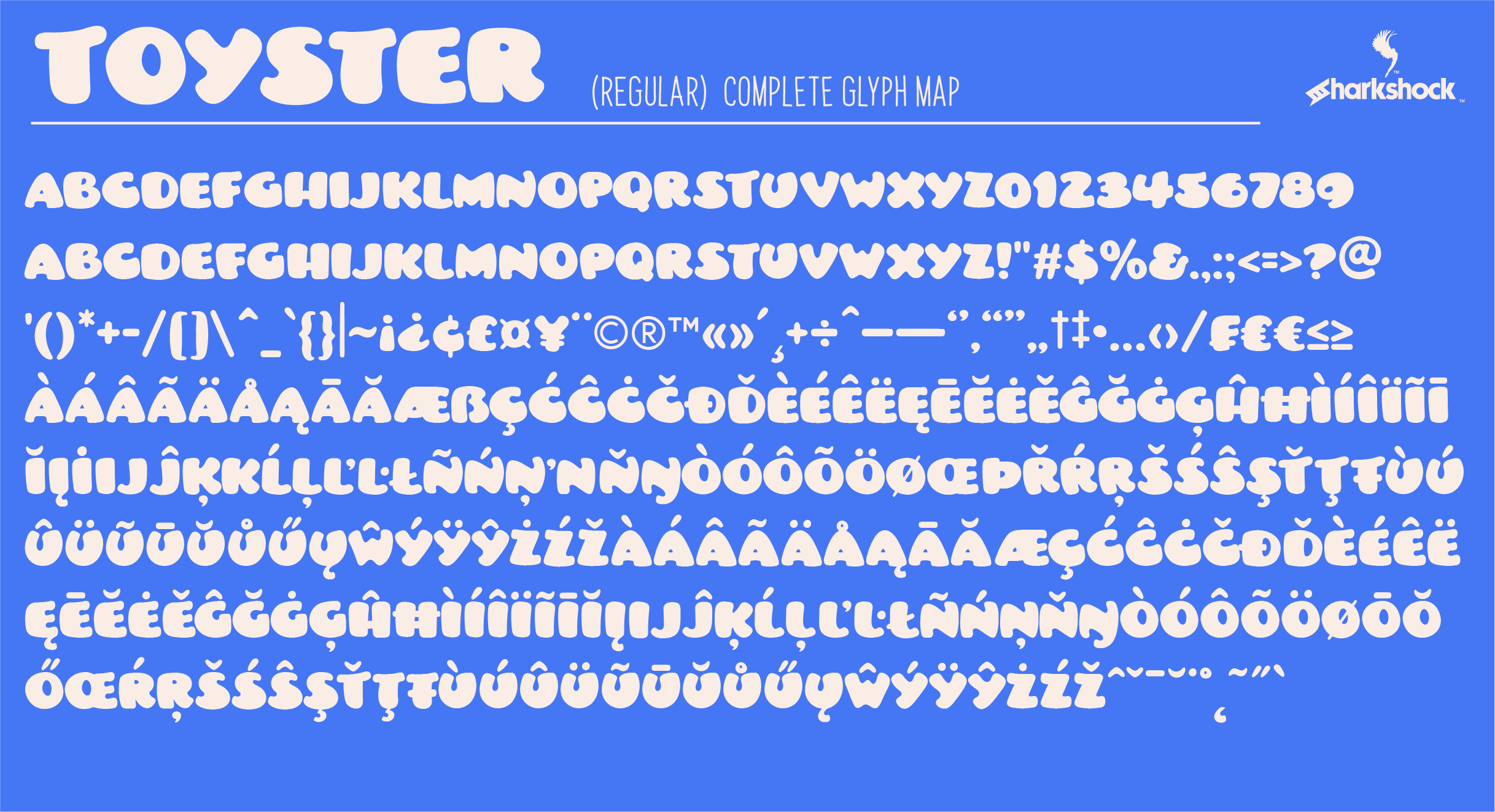 Toyster font